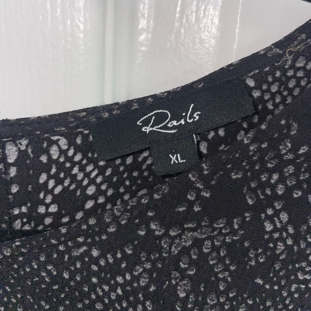 Rails Inez Snake Print Minidress - image 4